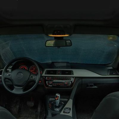 Pare - soleil voiture pare - brise avant - pliable - Auto Plus Intérieur