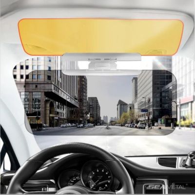 Visuel de l'image résultative du pare-soleil installé dans la voiture