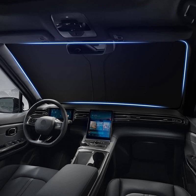 Pare - soleil voiture pare - brise avant - extensible - Auto Plus Intérieur