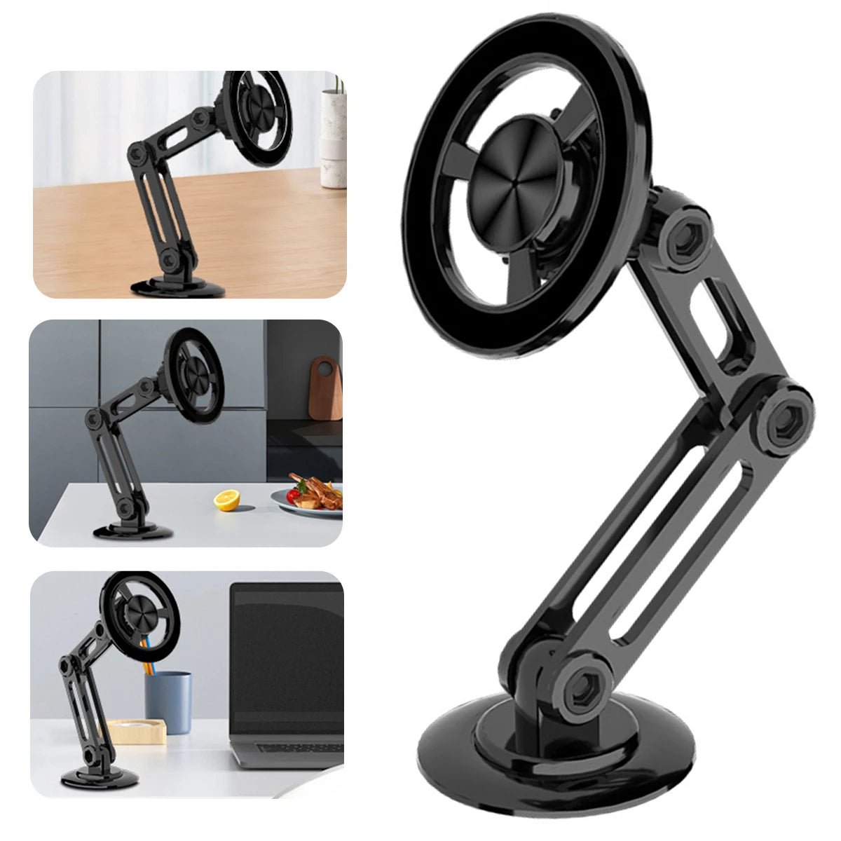 Support téléphone voiture magnétique - extensible - Auto Plus Intérieur